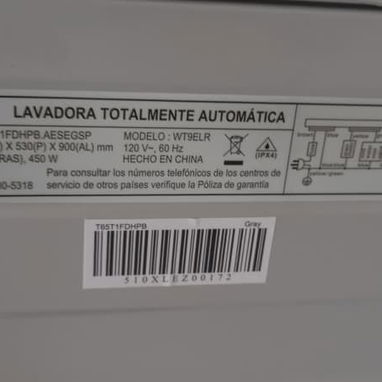 LG 9kg Lavadora Automática Programa Delicado, Lavadora LG 9kg Automática Nivel Agua 1 al 8 VPT#-0508 - Img 122756376