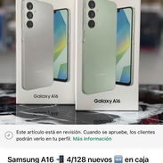 Galaxy A16 4/128 + Cargador nuevos en caja - Img 56374601