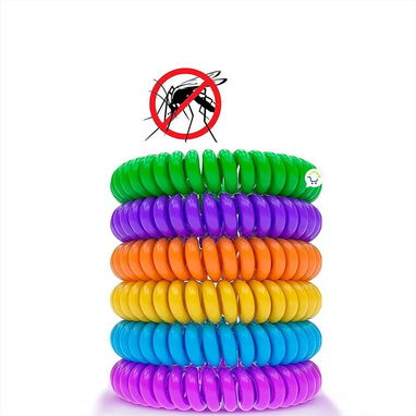 Manilla y parche antimosquitos. 21 dia de duración $300 - 3/4