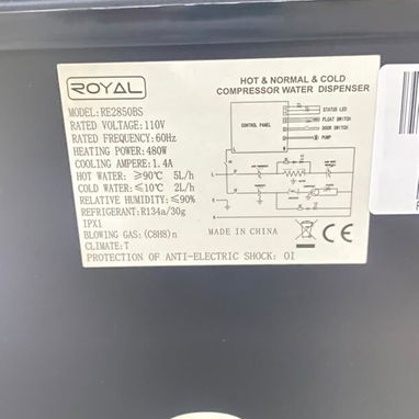 Dispensador de agua Royal en 230 - 6/6