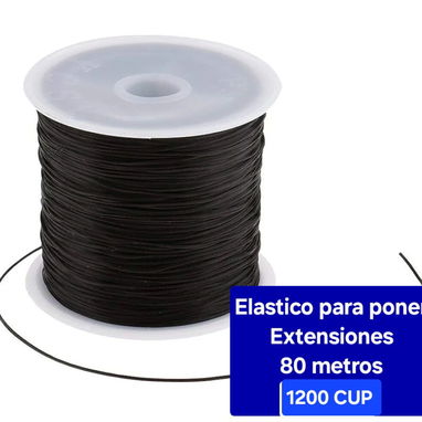 Hilo Elástico siliconado para poner extensiones - 3/3