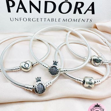 Esclavas y Pulseras Pandora. Varias tallas disponibles. LM joyería. Garantía y comprobante de venta. - 3/7