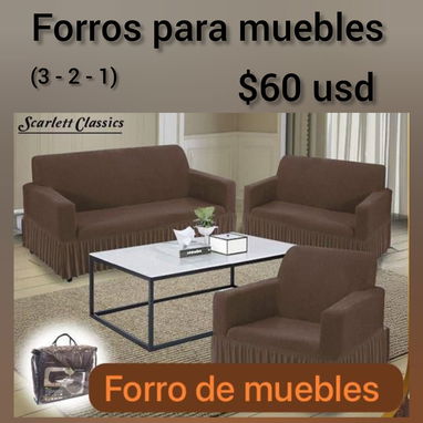 Forros para muebles de sala..3-1-1 - Img 121508309