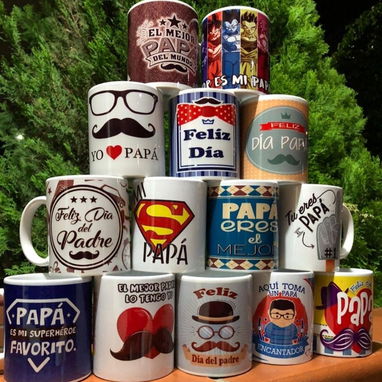 Jarras personalizadas día de los padres regalos - Img 123337068