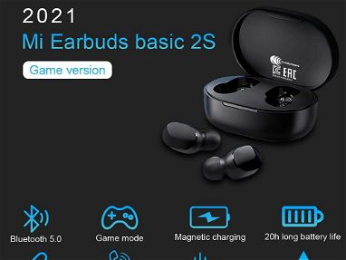 Xiaomi Mi True Wireless Earbuds Basic 2S, Bluetooth 5.0 Tactiles  Stereo Gaming Mode Ultima version  25usd - Img main-image
