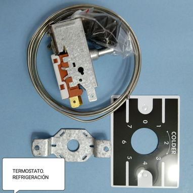 PIEZAS refrigeración y climatización--CONTROL REMOTO split -BIMETAL-RESISTENCIAS- FILTROS -TERMICOS-TERMOSTATOS -CAPILAR - Img 107360991