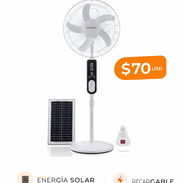 VENTILADOR SOLAR RECARGABLE 16" STAVEL - Img 55817835