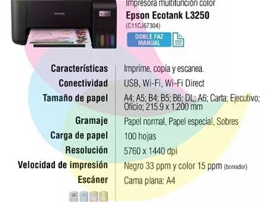 Impresoras Epson l3250  $320usd - Img 68341225