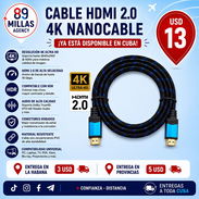 Cable HDMI 2.0 4K NANOCABLE - Img 57203253