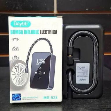 Bomba de aire portátil, recargable y universal $30 USD - 2/6