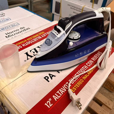 TABLA DE PLANCHAR PLEGABLE+ PLANCHA A VAPOR ROYAL, ENTREGA DE FACTURA, VARIEDAD DE OFERTAS DE COMBOS - Img 126693795