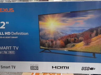 42 pulgadas televisor nuevo marca Milexus con Smart TV y Full HD. - Img main-image