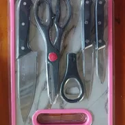 Juego de Cuchillos con tijera y abridor - Img 56832244