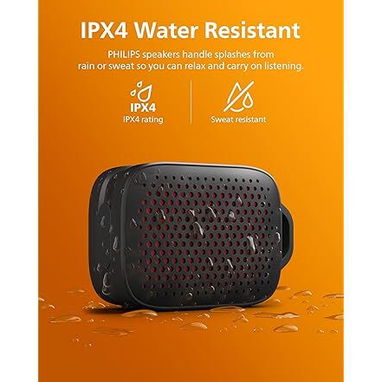 🔊🔥 BOCINA BLUETOOTH PHILIPS S1209 EXTRA BASS 💥 12H BATERÍA + IPX4 RESISTENTE AGUA Envío + Garantía - Img 117596064