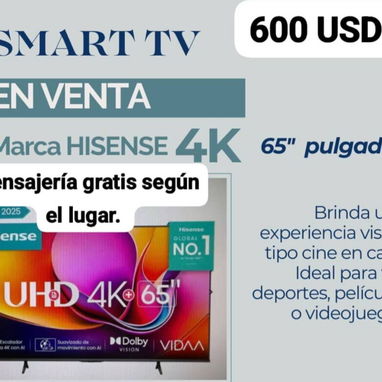 SMART TV DE TODAS LAS PULGADAS Y CON CAJITA INTERNA - Img 121141888
