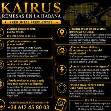 Remesas KAIRU$ en La Habana - 2/5