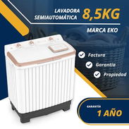 Lavadora Semiautomática De 7,5 KG EKO. Con Propiedad Y Garantía - Img 50224388
