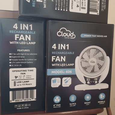 Ventilador Recargable 4 en 1 - 2/2