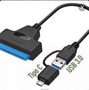 Cable SATA a USB 3.0 + Tipo C - Img 45856507