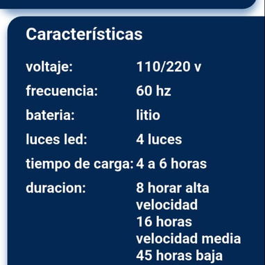 Ventilador recargable - Img 123175900
