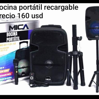 Bocinas Recargables - 3/5