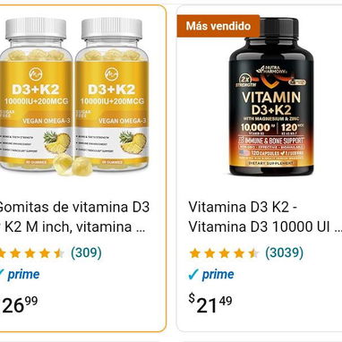 Vitaminas disponibles en Amazon - Img 123054381