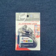 Candado de disco de freno con alarma para moto - Img 54714490