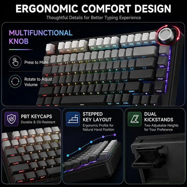 AOC GK330 | Teclado Mecánico Inalámbrico - 2/10