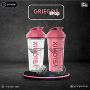 Shaker Bottle Velomix Rosa y Rosa Transparente - Img 55892383