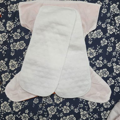 Culeros reutilizables para bebé Pañales reutilizables para niño Ecológicos Rellenos absorbentes Panales Culero - 7/9