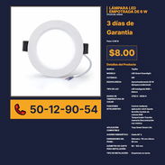 LÁMPARA LED EMPOTRADA DE 6W VPT# -0186 - Img 56244135