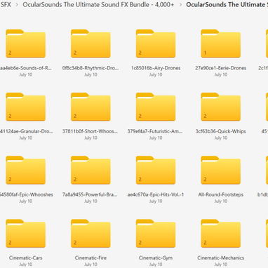 🎧🌟🏆 BANCO DE SONIDO PARA PROFESIONALES - OcularSounds – THE ULTIMATE SOUND FX BUNDLE (ALL‑IN‑ONE) - Img 125216677