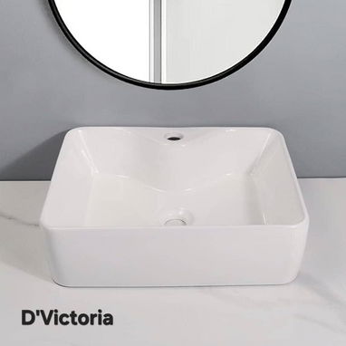 Lavamanos Blanco de Sobreponer – D'Victoria – Varios Modelos - 2/2