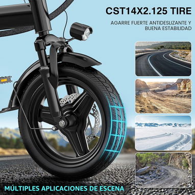 🚲 SE VENDE BICICLETA ELÉCTRICA LELEKUAI T1 PLEGABLE NUEVA EN SU CAJA USTED LA ABRE🚲 - Img 123051595