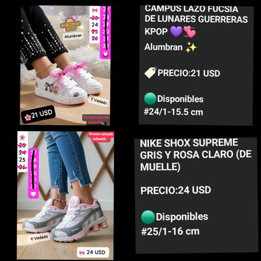 Tenis de niñas - 7/10