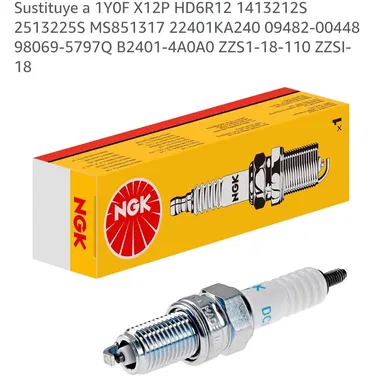 4 Bujías de encendido estándar NGK DCPR7E - 2/4