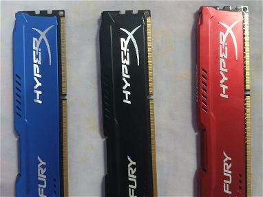 Se venden Ram DDR3 de 4gb bus 1600 . 2500 cada una 7000 por las 3 - Img main-image-45854861