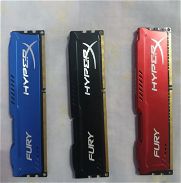Se venden Ram DDR3 de 4gb bus 1600 . 2500 cada una 7000 por las 3 - Img 45854861