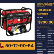 PLANTA ELÉCTRICA 5500W MAXMECH - Img 56243926