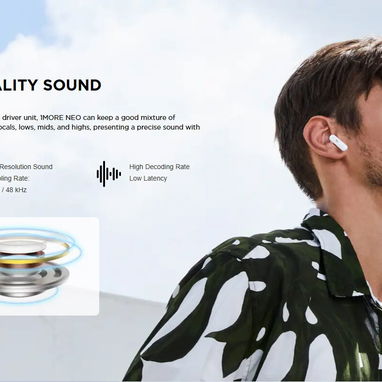 Audifonos 1MORE NEO True Wireless Earbuds 45 Horas **** Calidad excelente **** - 4/7
