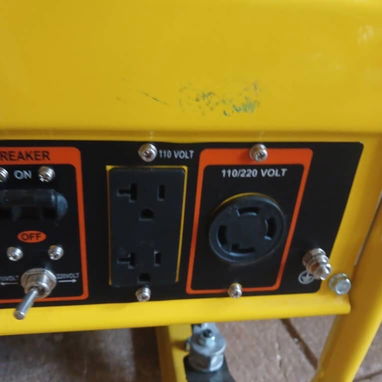 Planta electrica de 3500W (  encendido por yoyo)ya tiene la adaptación para gas - 3/7