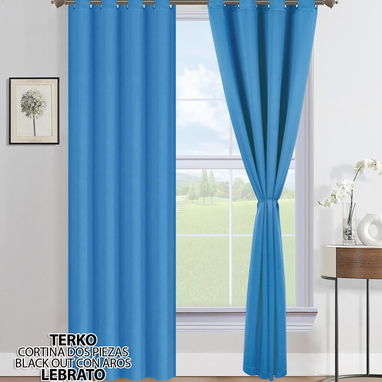 Cortina BlackOut 2 pzs Varios colores en fotos 26 USD - 9/10