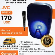 BOCINA + TRÍPODE + MICRÓFONO - Img 55124133