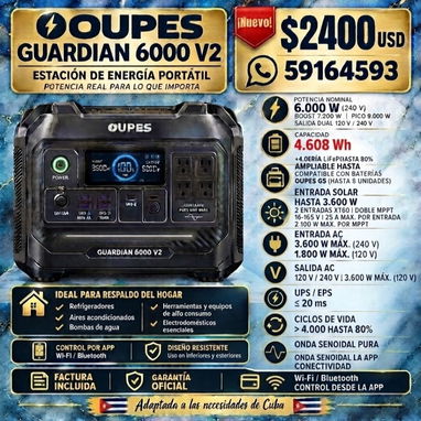 🔥⚡ ¡ENERGÍA SIN LÍMITES! ECOFLOW, GROWATT, DJI, BLUETTI y OUPES. 🔋 ¡POTENCIA A PRECIOS ESPECIALES! - 4/10