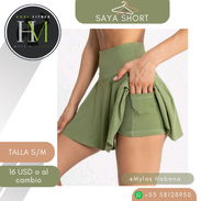 Falda deportiva / Falda de tenista verde oliva - Img 56752187
