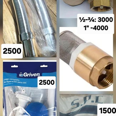 De todo en PLOMERÍA👇 Nuevo, de la mejor calidad y a excelente precio - Img 121232132