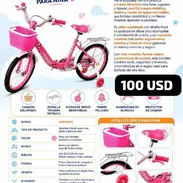 Agotado!!! Bicicleta para niña ANBANGQI - Img 56754343
