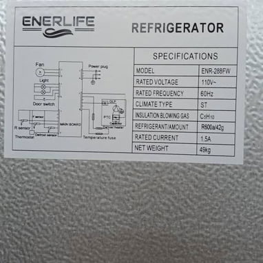 🧊 10 PIES 🧊 RWFRI ENERLIFE 10 PIES CONGELACION SECA. FACTURA Y GARANTÍA. TLF 54833699 - Img 115792830