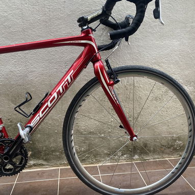 Bicicleta de ruta Scott fibra de carbono y aluminio - 4/6
