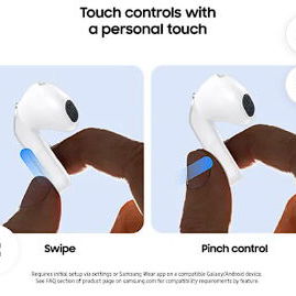Galaxy Buds4 Audífonos Inalámbricos Bluetooth con Cancelación Activa de Ruido Adaptativa - Img 127792896